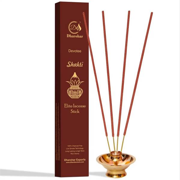 Dharohar Devotee Shakti Elite Charcoal Free Incense Sticks